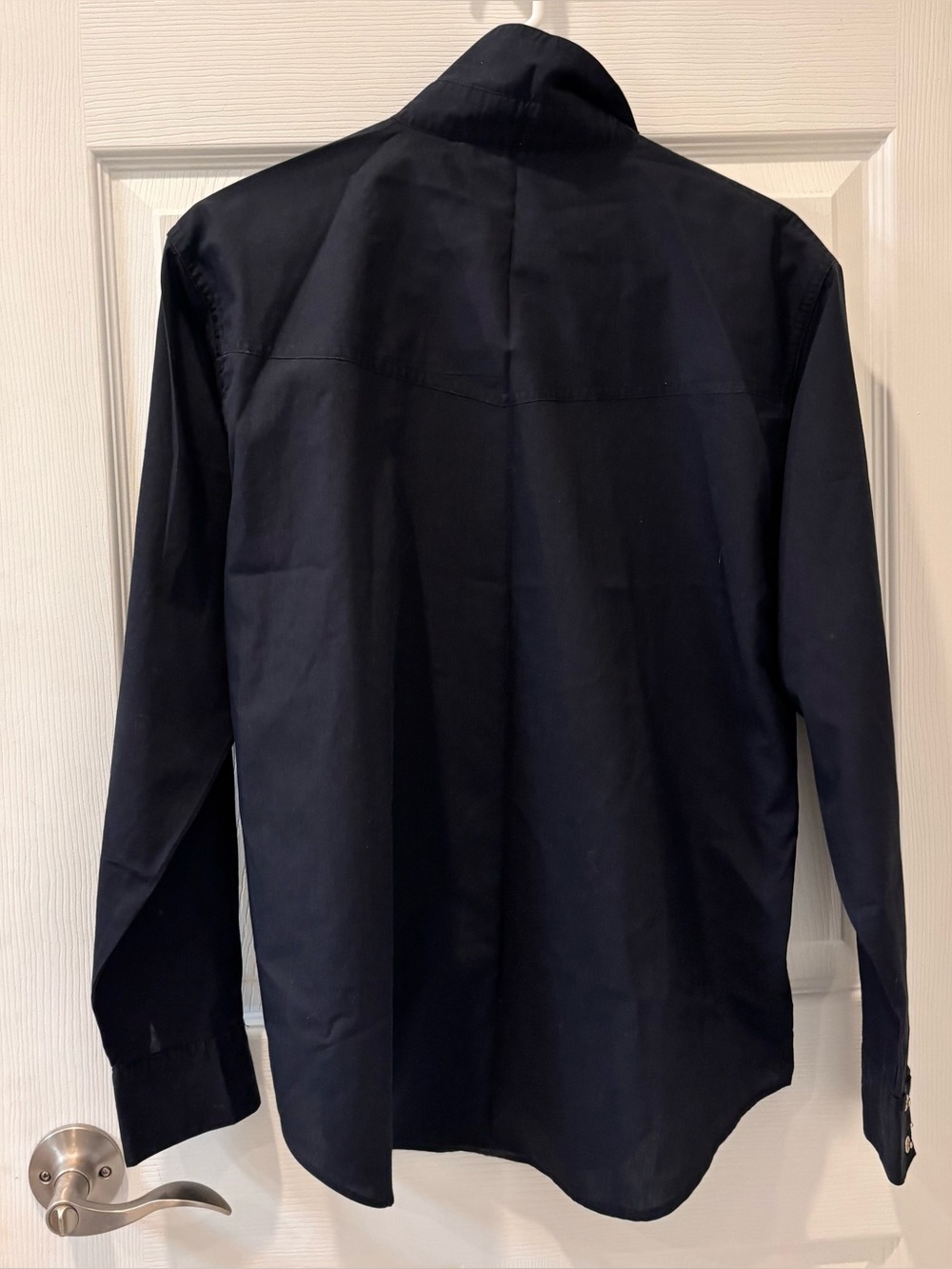 Sheplers Vintage Black Embroidered Western/Feather Button-Up Shirt- Pearl Snaps - Picture 5 of 5